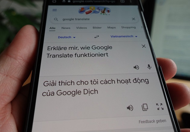 Google Translate Funktion