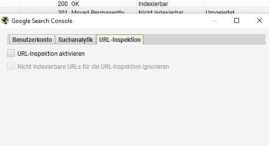 URL Inspection