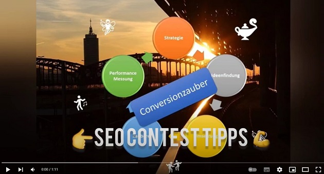 Conversionzauber SEO Contest YouTube Video