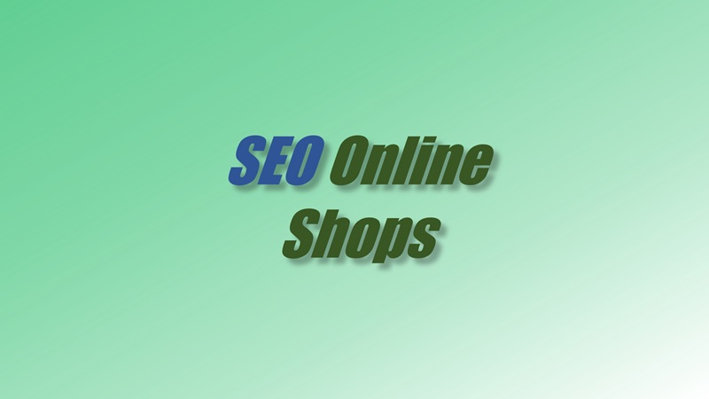 SEO Online Shops
