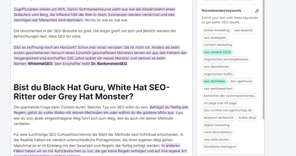 SEMrush RankensteinSEO